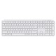 KEYCHRON B6 PRO ULTRA-SLIM 1200-HOUR BATTERY 1000HZ POLLING FULL-SIZE WIRELESS ARABIC LAYOUT KEYBOARD - IVORY WHITE