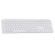 KEYCHRON B6 PRO ULTRA-SLIM 1200-HOUR BATTERY 1000HZ POLLING FULL-SIZE WIRELESS ARABIC LAYOUT KEYBOARD - IVORY WHITE