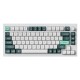 KEYCHRON Q1 HE QMK RAPID TRIGGER 75% LAYOUT MAGNETIC SWITCHES 1000HZ POLLING WIRELESS CUSTOM MECHANICAL KEYBOARD - SHELL WHITE