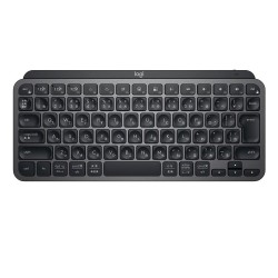 LOGITECH MX KEYS MINI BLUETOOTH EASY SWITCH WIRELESS ILLUMINATED MECHANICAL LOW PROFILE KEYBOARD - GRAPHITE - ARA