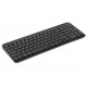 LOGITECH K250 BLUETOOTH WITH NUMPAD COMPACT QUICK CONNECTION SPILL RESISTANT RECYCLED PLASTIC ARA DURABLE FIT WIRELESS KEYBOARD - GRAPHITE