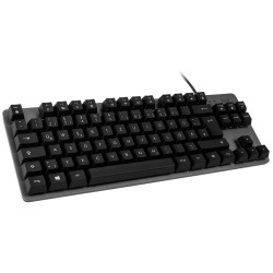 LOGITECH K835 TKL CORDED ALUMINUM MECHANICAL KEYBOARD - GRAPHITE LINEAR RED SWITCH