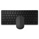 RAPOO 9000G MULTI-MODE WIRELESS ULTRA-SLIM KEYBOARD AND MOUSE DESKTOP SET - BLACK