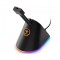 DELTACO GAM-044 FITS ALL WIRED MICE WITH ADJUSTABLE SPRING ARM 8 RGB MODES USB-C GAMING RGB MOUSE BUNGEE - SVART