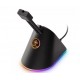 DELTACO GAM-044 FITS ALL WIRED MICE WITH ADJUSTABLE SPRING ARM 8 RGB MODES USB-C GAMING RGB MOUSE BUNGEE - SVART