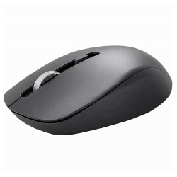 HP S1000 PLUS SILENT 2.4GHZ WITH 1600DPI ADJUSTABLE INVISIBLE OPTICAL SENSOR WIRELESS USB MOUSE – BLACK