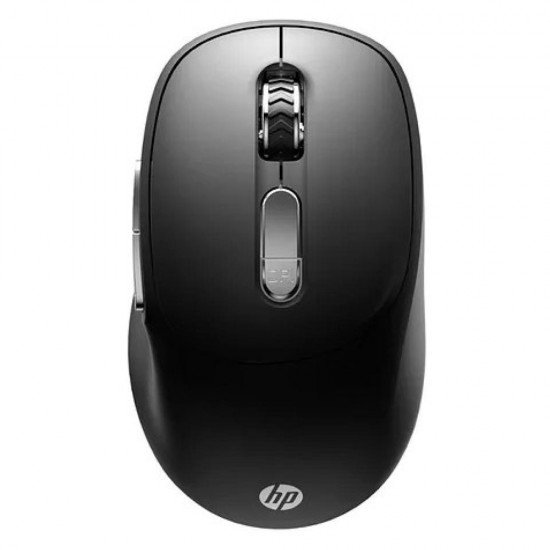 HP S1500 PRO SILENT 2.4GHZ WITH 3200DPI ERGONOMIC RED LIGHT OPTICAL SENSOR AND NANO RECEIVER WIRELESS MOUSE – BLACK