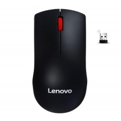 LENOVO M120PRO ESSENTIAL AMBIDEXTROUS DESIGN COMPACT 2.4GHZ WITH 1000DPI OPTICAL SENSOR WIRELESS MOUSE – BLACK