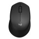 LOGITECH M330 PLUS SILENT FULL SIZE 1000 DPI OPTICAL TRACKING 2.4GHZ WIRELESS SILENTTOUCH TECHNOLOGY ERGONOMIC LIGHTWEIGHT MOUSE – BLACK