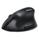 MEETION BTM008 ERGONOMIC VERTICAL TRIPLE MODE BLUETOOTH 5.2 + 2.4GHZ, AND 2400DPI OPTICAL SENSOR WIRELESS MOUSE - BLACK