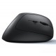 MEETION BTM008 ERGONOMIC VERTICAL TRIPLE MODE BLUETOOTH 5.2 + 2.4GHZ, AND 2400DPI OPTICAL SENSOR WIRELESS MOUSE - BLACK