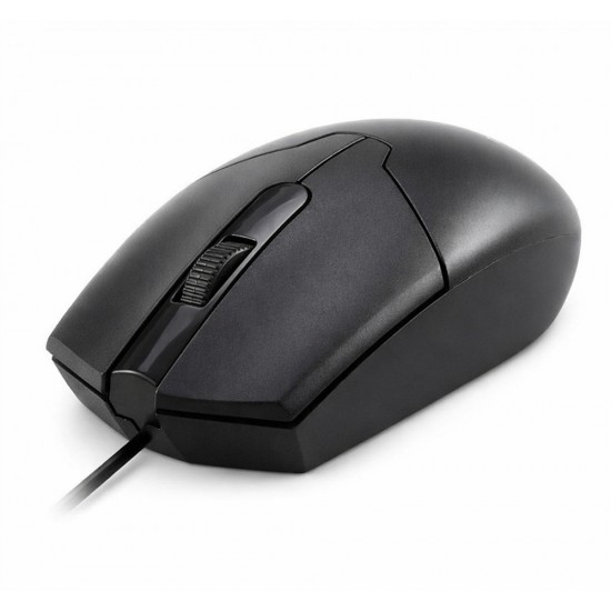 MEETION M360 HIGH-PRECISION OPTICAL SYMMETRICAL ERGONOMIC PLUG AND PLAY USB WIRED OFFICE MOUSE – BLACK