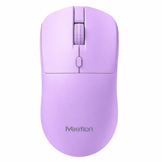 MEETION R546 ULTRA-LIGHTWEIGHT 55G SILENT 2.4GHZ WITH 1600DPI ADJUSTABLE OPTICAL TRACKING WIRELESS MOUSE - PURPLE