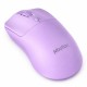 MEETION R546 ULTRA-LIGHTWEIGHT 55G SILENT 2.4GHZ WITH 1600DPI ADJUSTABLE OPTICAL TRACKING WIRELESS MOUSE - PURPLE