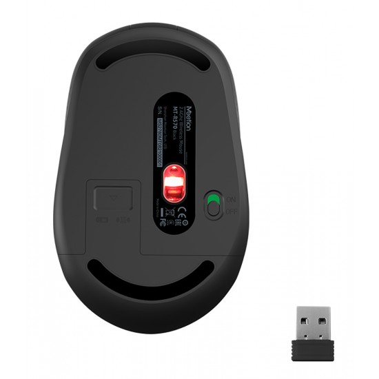 MEETION R570 SILENT 2.4GHZ WIRELESS WITH EXCELLENT BATTERY DURATION AND AUTOMATIC POWER SAVING MOUSE