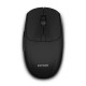 PORODO 2IN1 2.4G 1600 DPI WIRELESS OFFICE MOUSE - BLACK