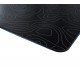 ATTACK SHARK CM05 TEMPERED GLASS 450X400MM 5MM THICKNESS NANO MICRO ETCHED SURFACE NON-SLIP PU LEATHER BOTTOM GAMING MOUSE PAD - BLACK
