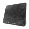 ATTACK SHARK CM05 TEMPERED GLASS 450X400MM 5MM THICKNESS NANO MICRO ETCHED SURFACE NON-SLIP PU LEATHER BOTTOM GAMING MOUSE PAD - BLACK