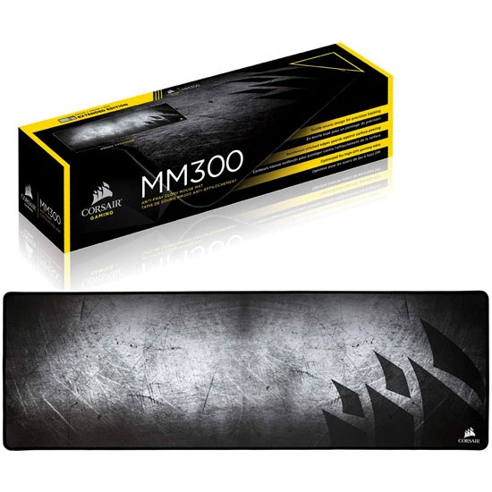 CORSAIR MM300 ANTI-FRAY CLOTH GAMING MOUSE PAD - EXTENDED ( 93 x 30 CM )
