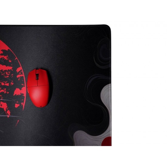 FANTECH ATO MP905 KATSUYAMA 900X400X4MM HUMIDITY & SPILL RESISTANT ANTI-SLIP PREMIUM RUBBER BASE GAMING MOUSE PAD - BLACK