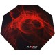 FLORPAD FURY GAMING OFFICE CHAIR MAT LIQUID RESISTANT AND NOISE CANCELLING WITH SMOOTH SURFACE