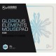 GLORIOUS ELEMENTS ICE GAMING MOUSE PAD BLACK ( 43X38CM )