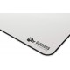 GLORIOUS SLIM HIGH-QUALITY CONSTRUCTION MACHINE WASHABLE LOW FRICTION CLOTH SURFACE ANTI-SLIP RUBBER BASE STITCHED EDGES 410 X 460 X 2 WHITE GAMING MOUSE PAD - XL