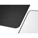 GLORIOUS SLIM HIGH-QUALITY CONSTRUCTION MACHINE WASHABLE LOW FRICTION CLOTH SURFACE ANTI-SLIP RUBBER BASE STITCHED EDGES 410 X 460 X 2 WHITE GAMING MOUSE PAD - XL