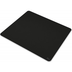 GLORIOUS L STEALTH EDITION STITCHED EDGES LOW FRICTION SMOOTH CLOTH SURFACE ANTI SLIP RUBBER BASE 11X13 INCHES GAMING MOUSE PAD - BLACK