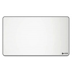 GLORIOUS TCG PLAYMAT XL EXTENDED MOUSE PAD SMOOTH CLOTH SURFACE AND ANTI-SLIP RUBBER BASE - WHITE (36X61CM)