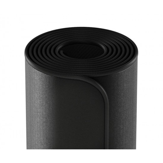 GLORIOUS XL EXTENDED MOUSE PAD LOW FRICTION CLOTH SURFACE AND ANTI-SLIP RUBBER BASE - BLACK (36X61CM)