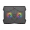 MEETION CP2020 GAMING COOLING PAD QUIET ADJUSTABLE RGB WITH DUAL FANS FOR LAPTOP