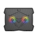 MEETION CP2020 GAMING COOLING PAD QUIET ADJUSTABLE RGB WITH DUAL FANS FOR LAPTOP