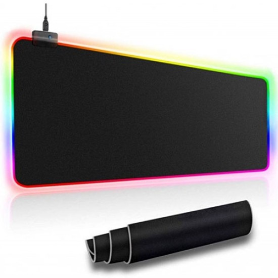 IMICE PD-05 ADVANCED RGB GAMING MOUSE PAD WITH RGB LED LIGHTING LAMP 80x30CM 