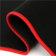 LOGILILY Q-5 MOUSE PAD SPEED STITCH BLACK - RED (34*25CM)