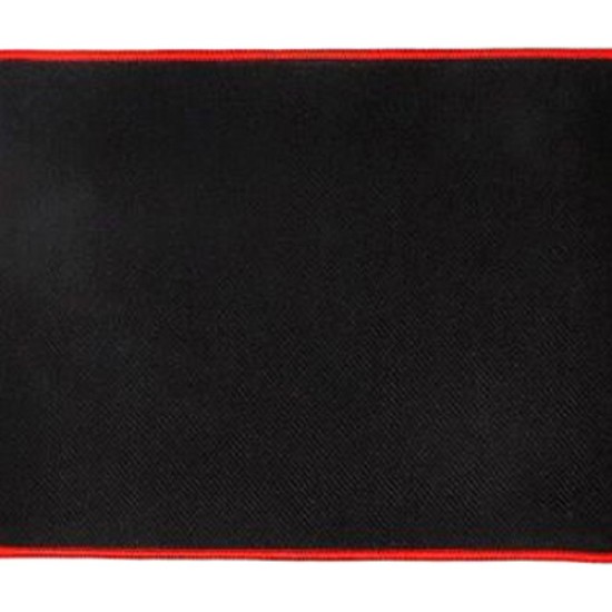LOGILILY Q-5 MOUSE PAD SPEED STITCH BLACK - RED (34*25CM)