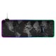 WORLD MAP RGB LIGHT ( 80*30CM*3MM ) RUBBER LARGE XXL GAMING MOUSE PAD