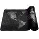 WORLD MAP RGB LIGHT ( 80*30CM*3MM ) RUBBER LARGE XXL GAMING MOUSE PAD