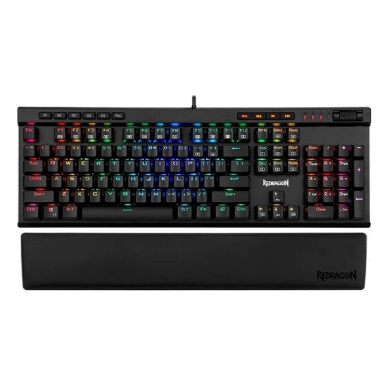 REDRAGON METEOR L P037 COMPUTER KEYBOARD WRIST REST FOR 100% 104 KEYS STANDARD SIZE