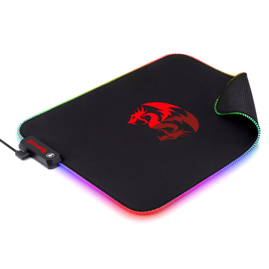 REDRAGON PLUTO P026 RGB (33*26*3MM) GAMING MOUSE PAD SOFT MATT WITH NONSLIP BASE