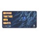 SADES GALE SA-P10 EXTENDED ANTI FRAY LOCK STITCH EDGES 90X44 CM SPILL-PROOF MICROWEAVE CLOTH RUBBER BASE GAMING MOUSEPAD - XXL
