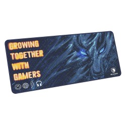 SADES GALE SA-P10 EXTENDED ANTI FRAY LOCK STITCH EDGES 90X44 CM SPILL-PROOF MICROWEAVE CLOTH RUBBER BASE GAMING MOUSEPAD - XXL