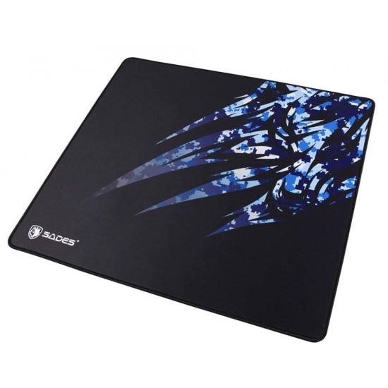 SADES HAILSTORM SA-P10 WATERPROOF CLOTH GAMING MOUSE PAD 45*40CM - BLACK/LARGE