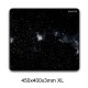 X-RAYPAD EQUATE BLACK GALAXY GAMING MOUSE PAD (45x40cm*3mm)