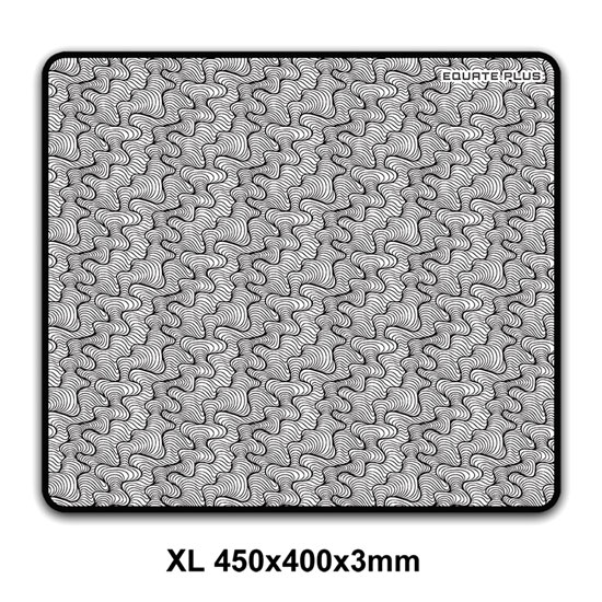 X-RAYPAD EQUATE PLUS BLACK CURVE XL GAMING MOUSE PAD (45x40cm*3mm)