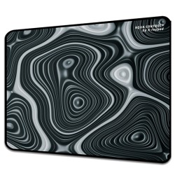 X-RAYPAD GREY - BLACK AQUA CONTROL PLUS XL (45x40cm*3mm)