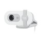 LOGITECH BRIO 100 FULL HD 1080P STREAMING WEBCAM FOR MEETINGS - DESKTOP, LAPTOP, PC, BUILT-IN MICROPHONE SHUTTER USB-A TEAMS, ZOOM WEBCAM - OFF WHITE