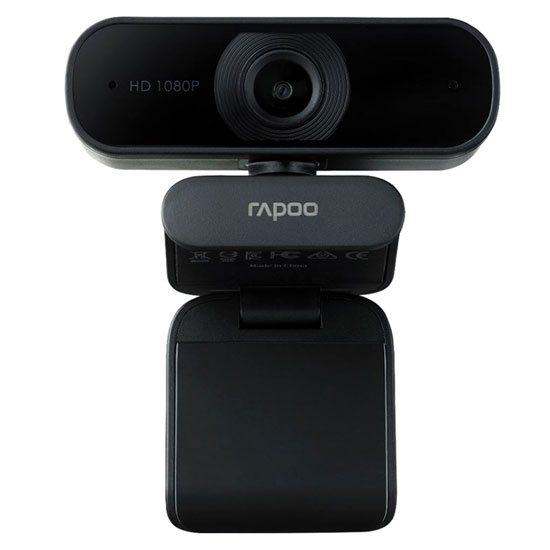 RAPOO C260 USB BLACK FULL HD WEBCAM , 1080P 30HZ , 360 HORIZONTAL 