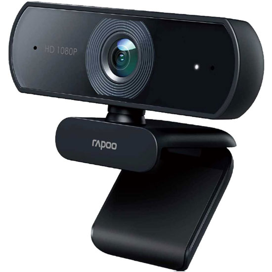 RAPOO C260 USB BLACK FULL HD WEBCAM , 1080P 30HZ , 360 HORIZONTAL 