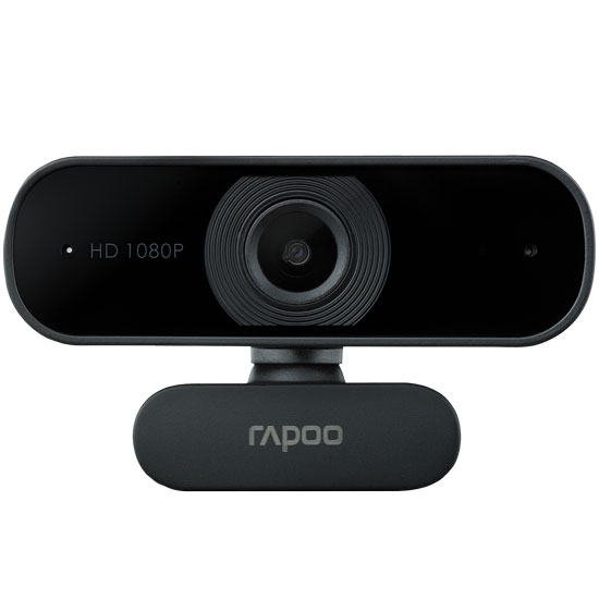 RAPOO C260 USB BLACK FULL HD WEBCAM , 1080P 30HZ , 360 HORIZONTAL 